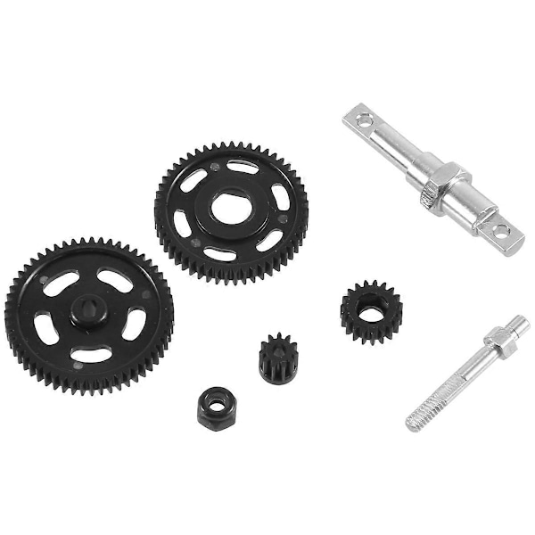 mission Stål Spur Gear Set för 1/24 RC Crawler Axial SCX24 AXI90081 AXI00002 C10 AXI00001 Uppgradering