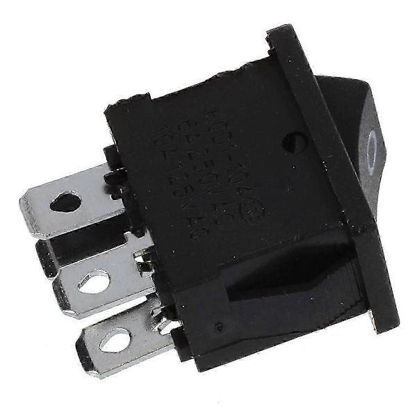 10 st x 4-polig På-Av 2-läges DPST Vippströmbrytare 10A/125V 6A/250V AC