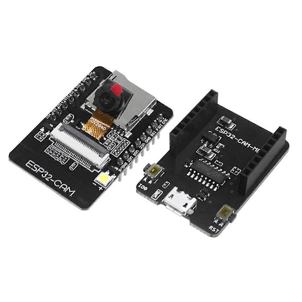 ESP32-CAM Utvecklingskort WiFi Modul+OV2640 Kamera+Bas ESP32