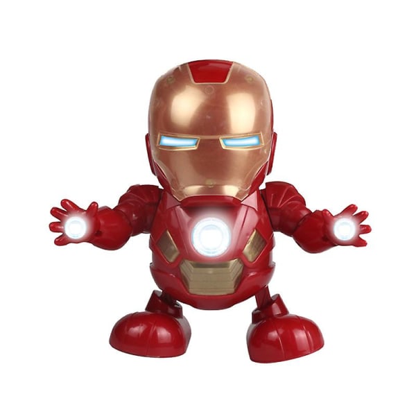 Avenger Electric Dancing Iron Man Robot-FÄRG： Iron Man YIY9.27 SMCS.9.27