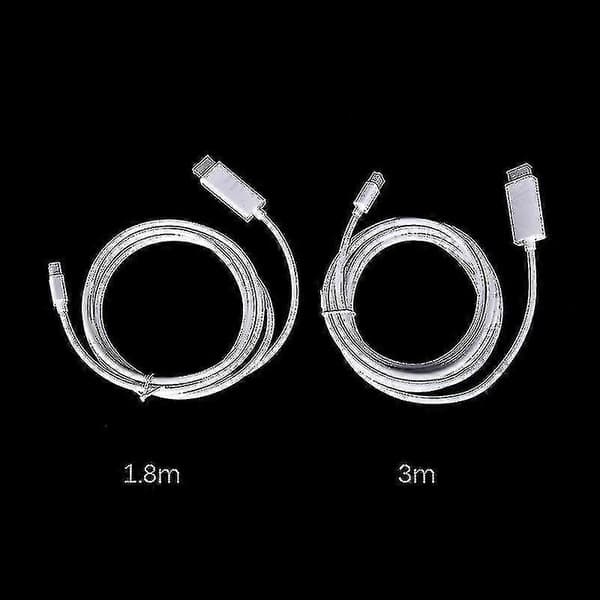 2025 Seneste Model Brugbar Thunderbolt Mini Displayport Dp Til Hdmi Adapterkabel Til Mac Macbook
