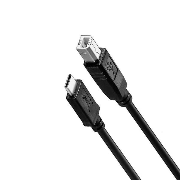 USB Type C til USB Type B Datakabel til Pioneer DJ DDJ-RB Controller