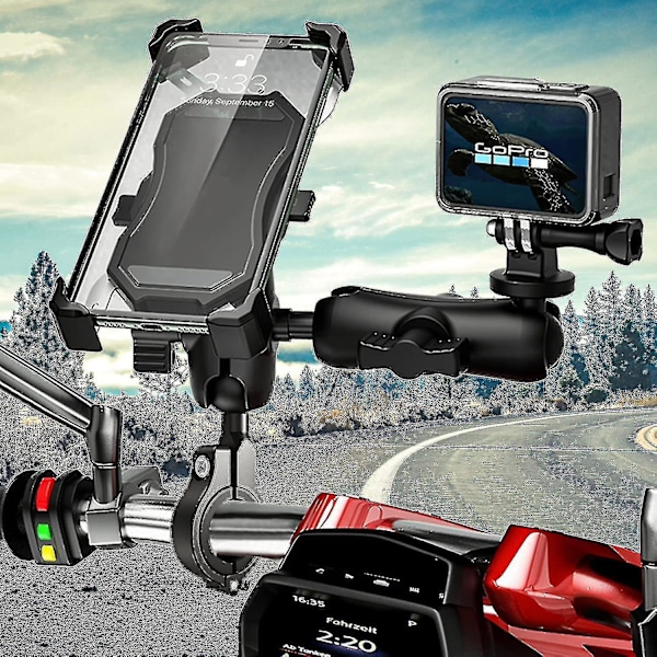 Ram Mount motorsykkel balltelefonholder scooter for Ps motorsykkel Tomtom sykkeltilbehør motorsykkel telefonholder speilballfeste ballfeste base