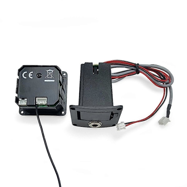 Acoustic Guitar Pickup ISYS+ EQ Förförstärkarsystem för Akustisk Gitarrförstärkare Justerbar Ljud Git
