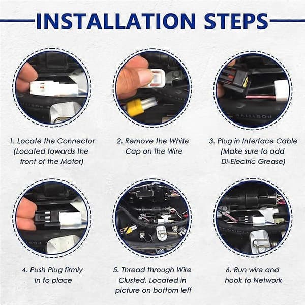 Til & 000-0120-37 Motor Interface Kabel NMEA 2000 7M & T