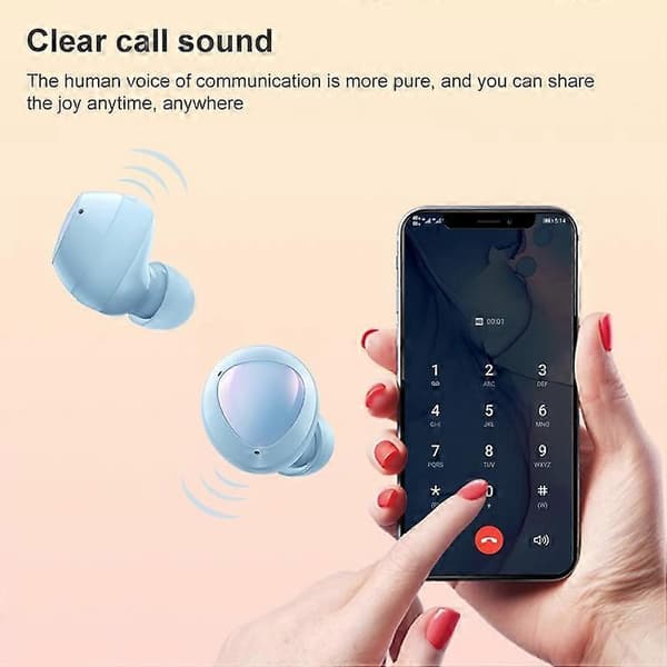 R175 Trådløse Bluetooth-øretelefoner (blå)