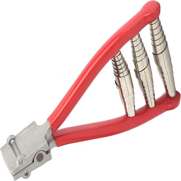 Badminton Tennis Racket String Clamp - Wide Head Starting Clamp with 3 Springs for Stringing Work
