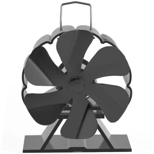 Mini Brændeovnsventilator/Stille Ventilator til Varmecirkulation/Brændeovnsventilator/Øko Pejseventilator