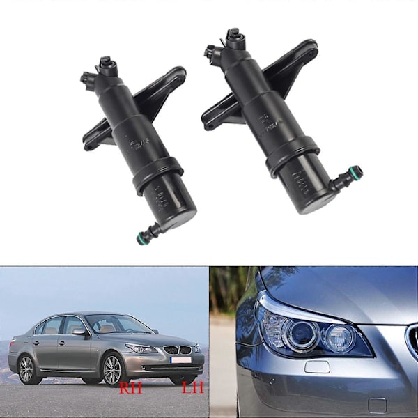 Vänster Höger Strålkastare Spolarmunstycke Pump Cylinder för - 5 Serie E60 525I 528I 530I 2005-2011 616770
