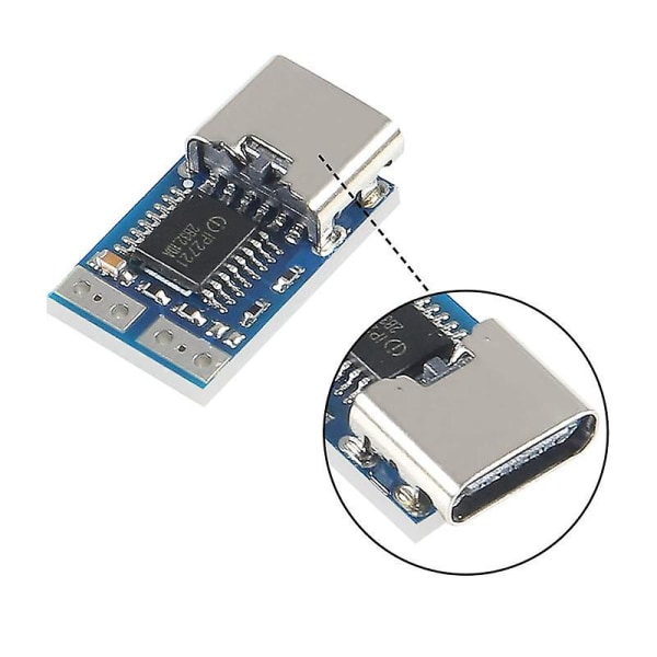 5 st Pdc004-pd Pd Decoy-modul Usb-c Pd 20v Dc Fast spänning Power Trigger-modul 5a Typ-c Hona