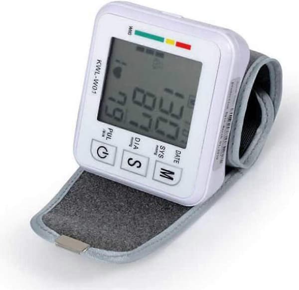 Blodtryksmonitor til overarm - Pulsmåling, LCD-baggrundsbelysning