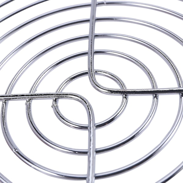 10 stk. Computer Pc Køleventilator Netdæksel Metal Ventilatorbeskyttelse -120mm-haoyi