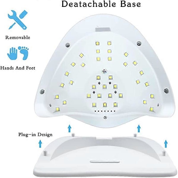 UV-lys til negle, UV-lampe negletørrer til gel-lak