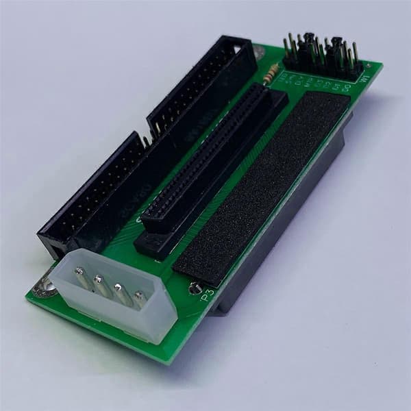 Scsi Sca 80Pin - 68Pin - 50Pin Ide -kiintolevysovitinkortti