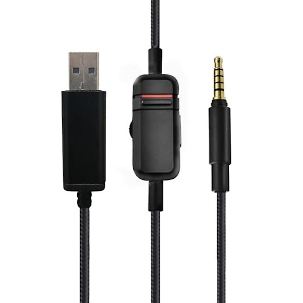Nylonpunotut 3,5 mm kuulokkeiden kaapelivaihdot MMX300 -kuulokkeille