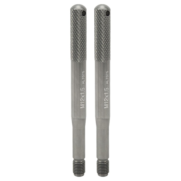 M12x1.5 Hjuljusteringsstift for bil, høy hardhet og rustfri felgpinne - 1 par
