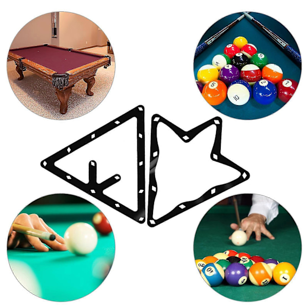 6 kpl Magic Ball Rack Holder Biljardipalloteline