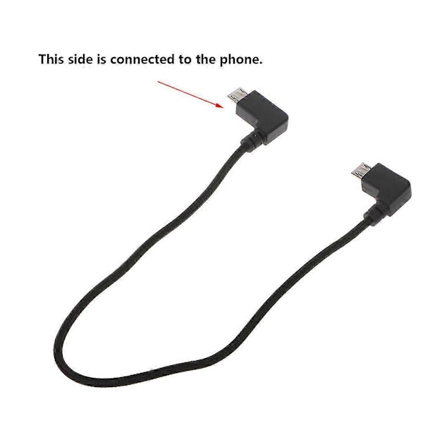 Fjernkontroll Datatilkoblet Kabelledning til Mobiltelefon Nettbrett Micro USB-kontakt For Mavic Pro Mavic Air Mavic 2 DJI SPARK RC Drone FPV