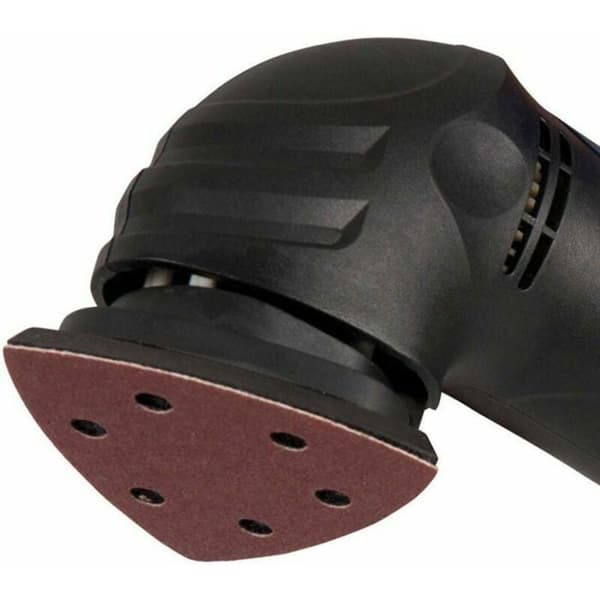 Dstockage 100 st triangulära slipskivor sandpapper 6 hål korn 406080120240 ISHINK