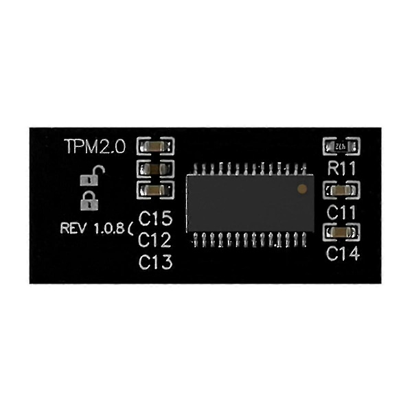 20-stifts Skyddmodul Tpm2.0 20-stifts Säkerhetsblock Betrodd Plattform Kompatibel Modul För Win11