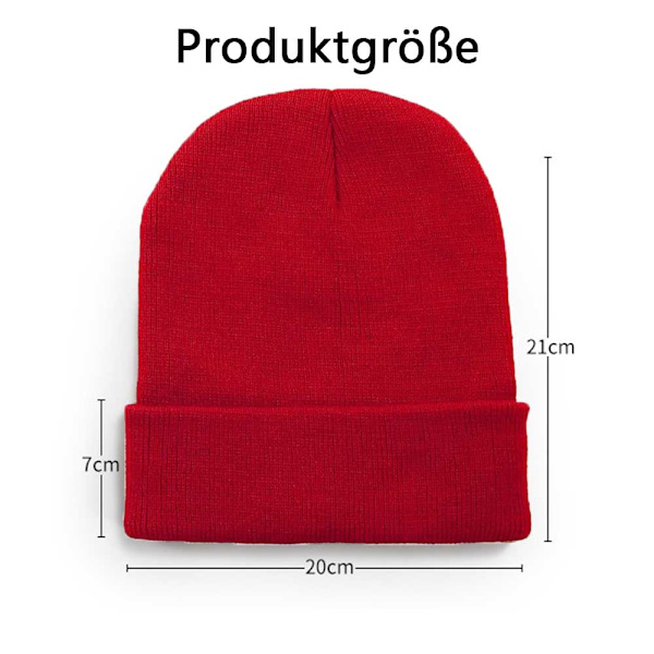 Turban hue beanie blød vinter strik hue