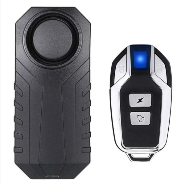 Wireless Motorcycle Anti-theft Alarm (Black)