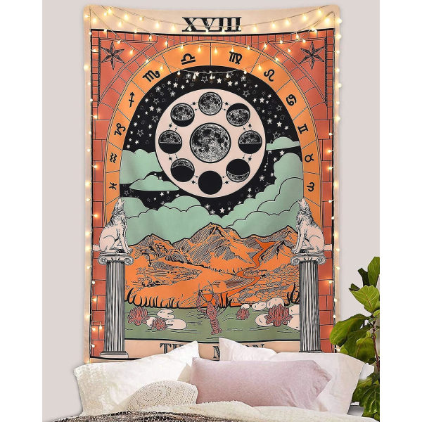 Star Tapestry Moon Tarot Tapestry SMCS.9.140