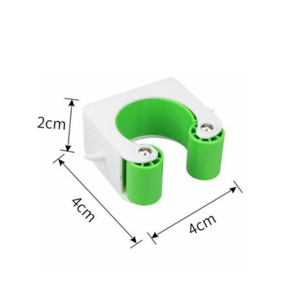 Polkupyörän pysäköintiteline, maastopyörän pysäköintisilmukka, yksinkertainen perheseinäkiinnike, ratsastusvälineet - 4*4*2cm, vihreä, 2 kpl