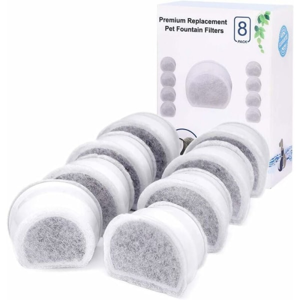 PetSafe Drinkwell Avalon, Pagoda, 2 Gallon, Sedona og Seascape Fountain Charcoal Filters
