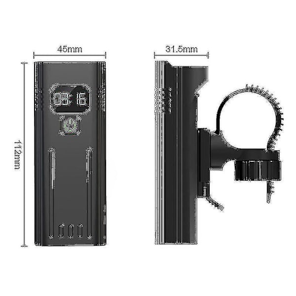 30.000 Lumen Cykellys 10.000mah USB Genopladelig Batteri LED Cykellys Forlygte MTB Vandtæt Lommelygte Forlygte