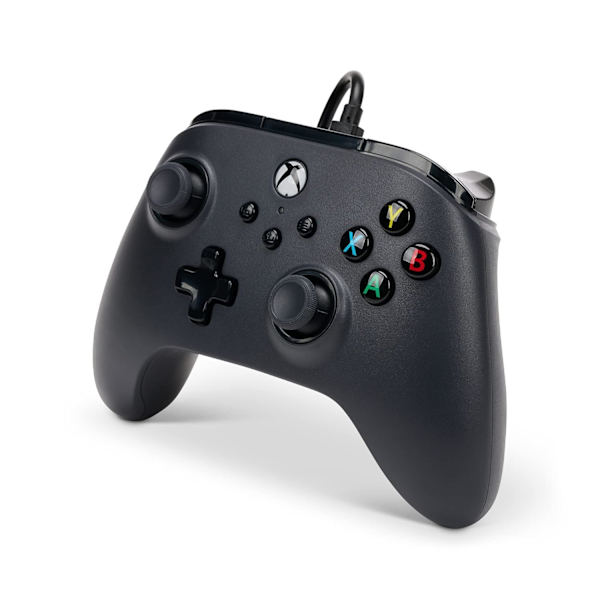 2025 Seneste Model Kablet Controller til Xbox Series X|S - Sort, Gamepad, Videospilcontroller Fungerer med Xbox One