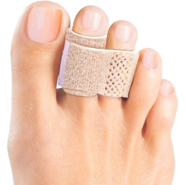 6-pak Hammer Toe Rettere til at rette Hammertæer, Brækkede Tæer, Skæve Tæer og Overlap
