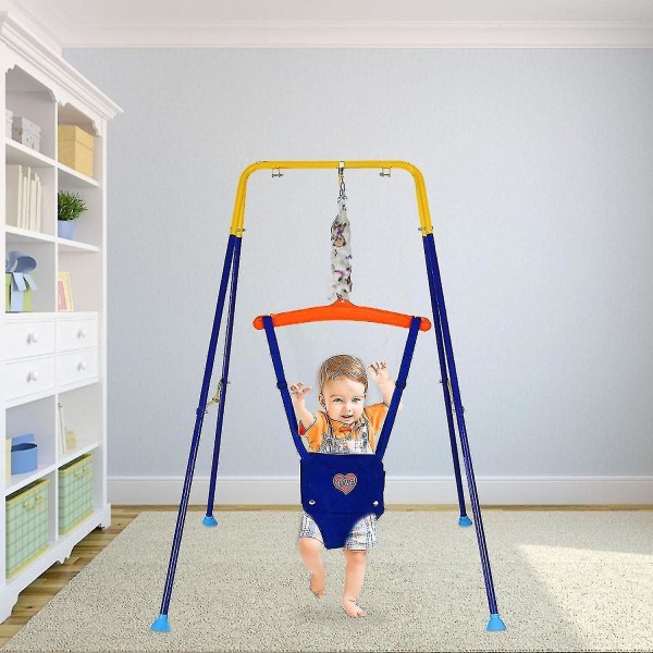 Dörröppningsbygel, dörrbyglar och studsare för barn, Baby Jump Up Seat, Småbarn Exersaucer Activity Bouncer, Baby Jump Chair Bounce Swing, Easy Setup Walki