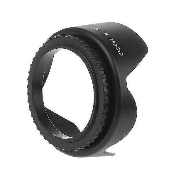 62mm Ruuvattava Kukka Terälehti Vastavalosuoja Nikon Sony DSLR-kameralle