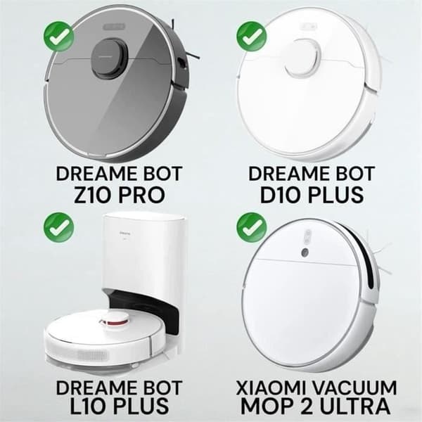 Dreame BOT Z210 Pro Erstatningsklude - Vaskbar Mikrofiber - Tilbehør Robotstøvsuger