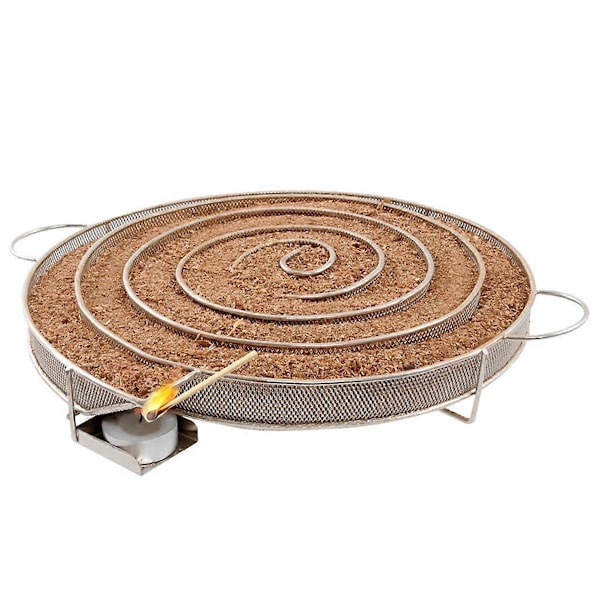 Røykekurv Krydderhylle Rustfritt Stål Røykebrett Kald Røyk Generator Røykeboks Utendørs BBQ