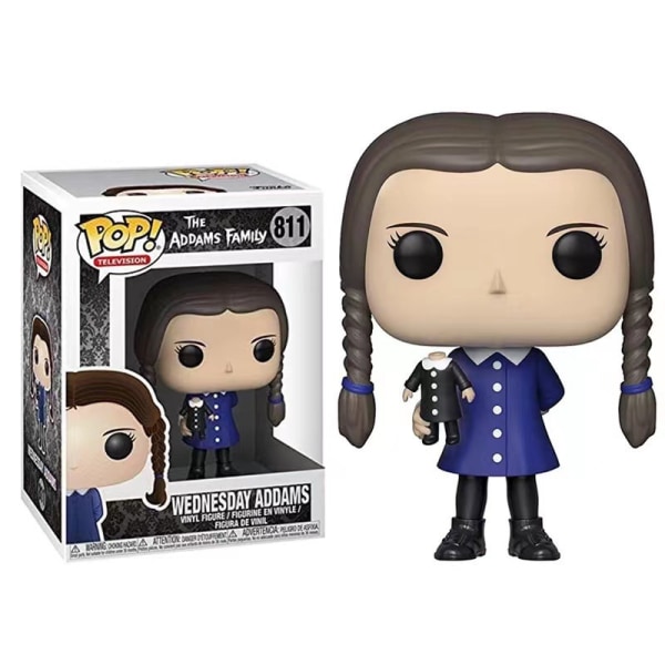 Funko Pop Wednesday Addams Nukke Animoitu Koristeellinen Lahja