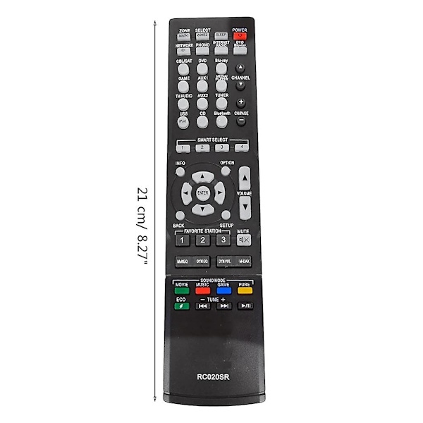 Fjernkontroll erstatning for Marantz Av Surround Receiver Hjemmekino System Rc020sr Nr1504 Rc018sr Nr1403 Nr1501