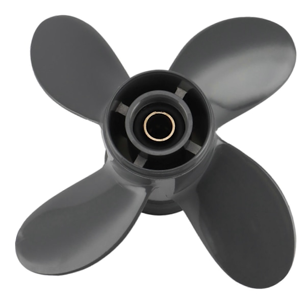 Propeller 4 Blad 9 1/4X10 för Honda och Yamaha Utombordare BF8D/BF9.9D BF9.9/BF15A BF15D/BF20 8 Spline