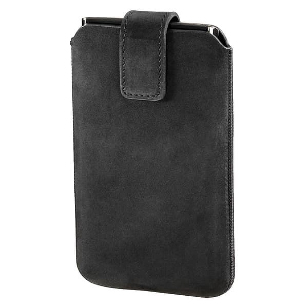 Chic Black Large Mobile Phone Case