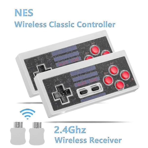 Nes Classic Controller For Nintendo Nes Classic Mini Edition, Wireless Game Controller For Nes Class