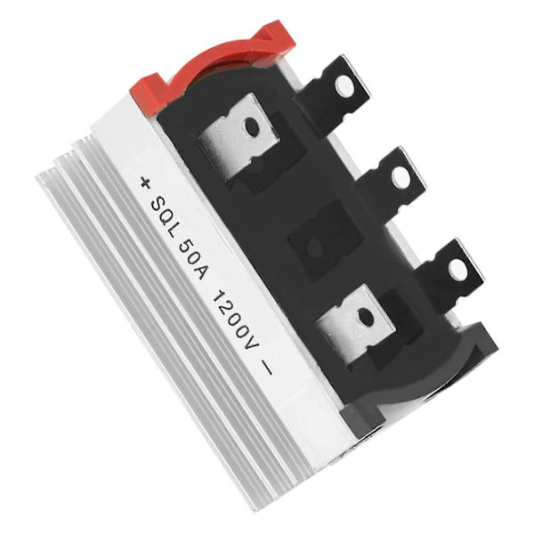 2 kpl Siltakytkin 3-vaiheinen Diodi 50A 1200V Alumiini