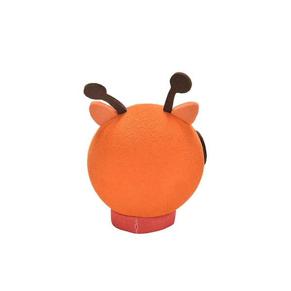 1 stk. Cool Giraf Eva Dekorativ Bilantenne Topper Kugler Orange