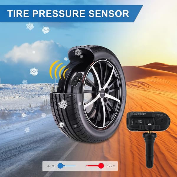 2025 Seneste Model TPMS Sensor 68249197AA Forprogrammeret Dæktryksovervågningssystem Erstatning for 2014-2018 RAM 1500 2500 3500 4500 5