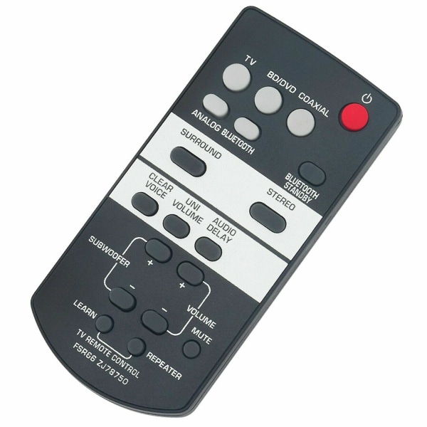 Fsr66 Zj78750 Fjärrkontroll för Yamaha Sound Bar