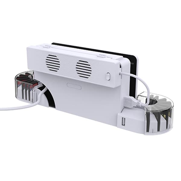 Konsol Køleblæser Controller Opladningsdock Base Til Nsw Switch Tilbehør