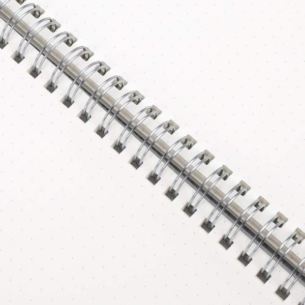 Dot Grid Notebook Spiral - 3-pack, Grid Journal,