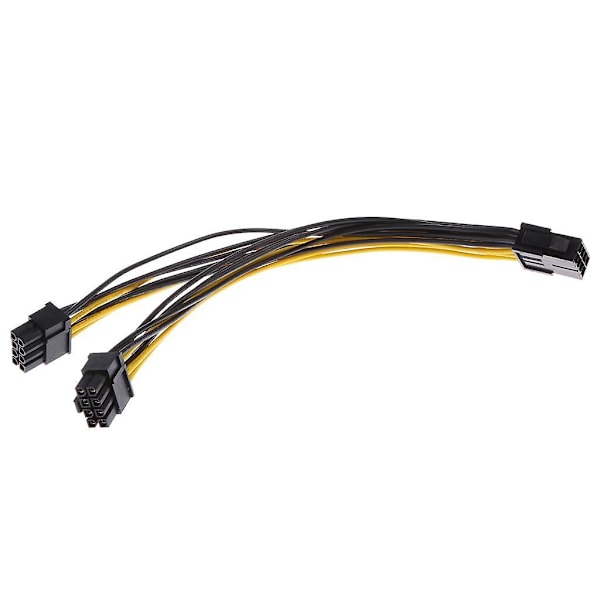 559 8-nastainen - 2x PCIE 8(6+2)-nastainen CPU-näytönohjaimen virranjakokaapeli
