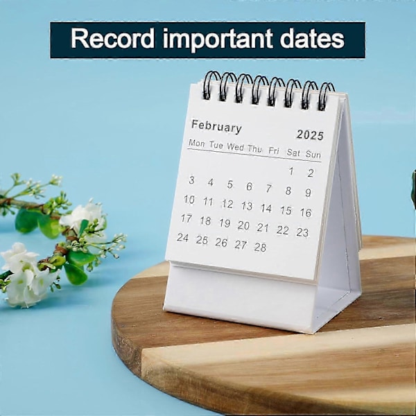Mini Bordskalender, Från Juli 2024 till December 2025 Mini Stående Kalender TinyP20211224249