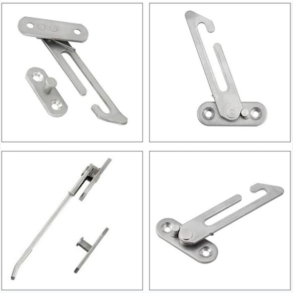 Auto Micro Ventilation Restrictor Venstre og Højre Vindueskroge - 1 Par